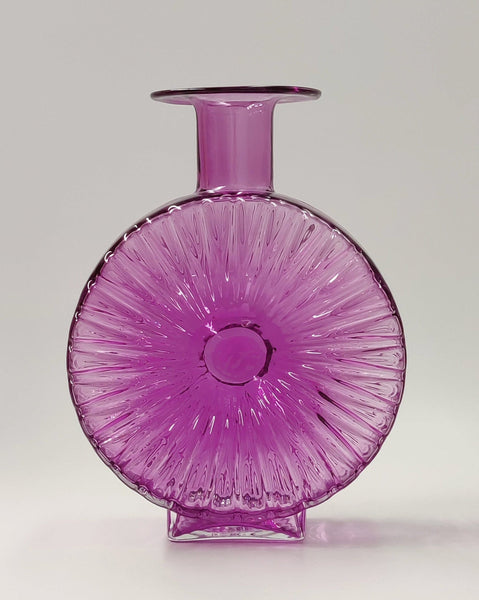 Helena Tynell - Sun Bottle Purple 3/4 Riihimäki Finland Aurinkopullo Lila SLMY 40 Lasismi (NEW)