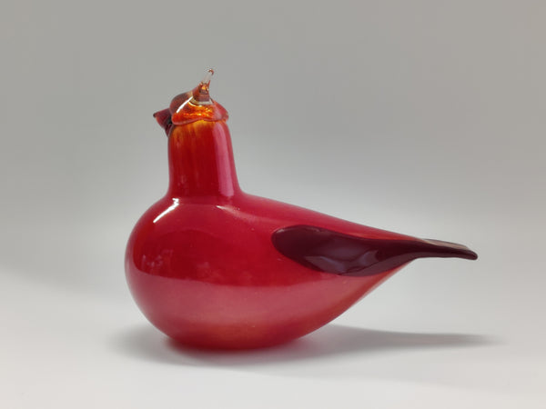 Red Cardinal - Kardinaali - Oiva Toikka Nuutajärvi