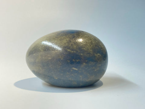 Oiva Toikka small blue-grey Egg 1994 Nuutajärvi siniharmaa pieni