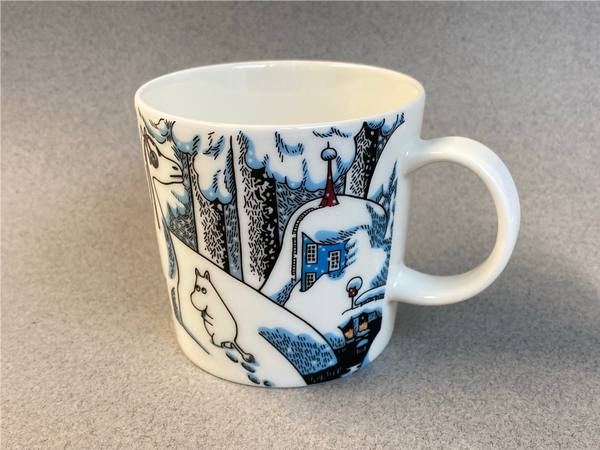 Winter-16, Snowhorse Moomin mug (with sticker)