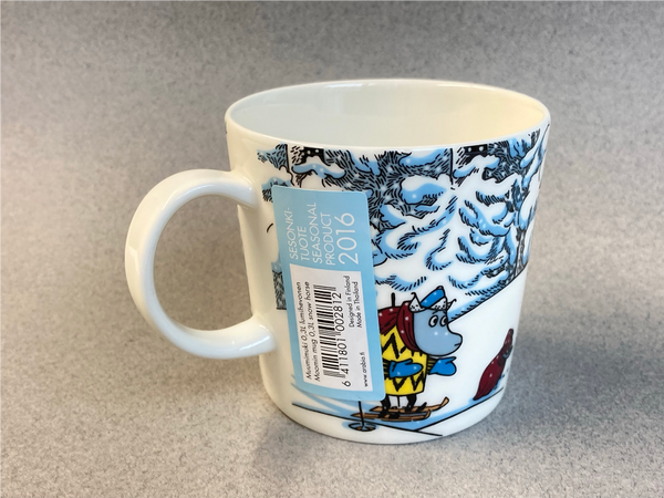 Winter-16, Snowhorse Moomin mug (with sticker)