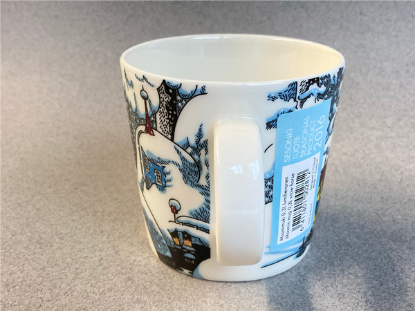Winter-16, Snowhorse Moomin mug (with sticker)