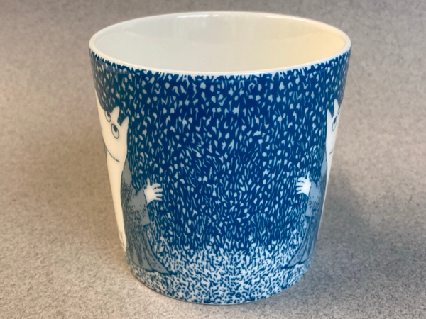 Tazza In Ceramica Arabia Finland - Winter Forest - Collezione Originale Finlandese