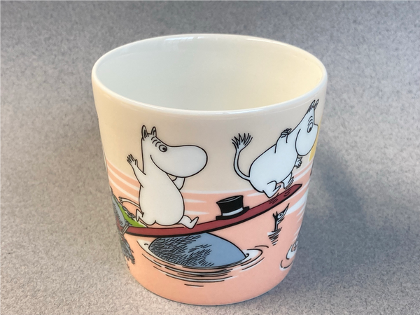 Summer-19, Evening Swim Moomin mug (with sticker)