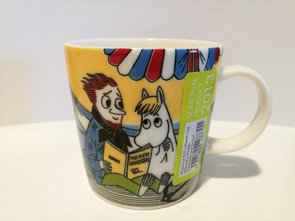 Summer-13 Snorkmaiden and the Poet Moomin mug (with sticker)