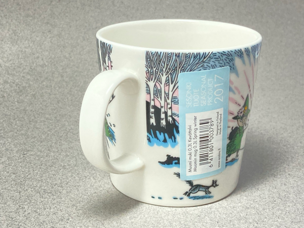 Winter-17, Spring Winter Moomin mug  (NEW with sticker)
