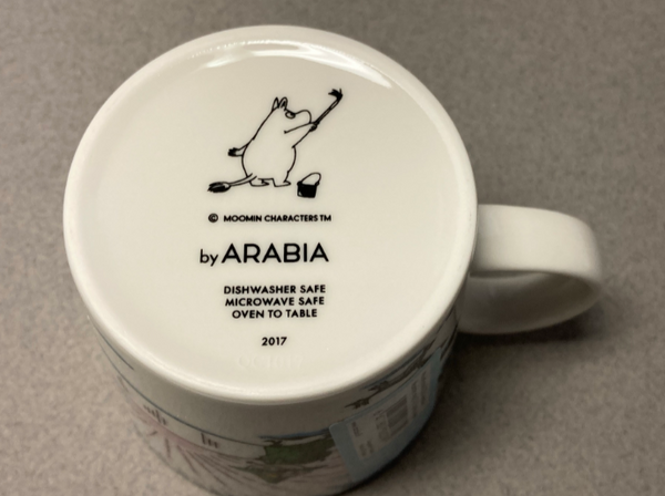 Winter-17, Spring Winter Moomin mug  (NEW with sticker)