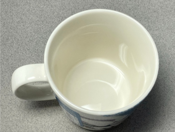 Winter-19, Crown Snow-load Moomin mug Arabia Finland (NEW)