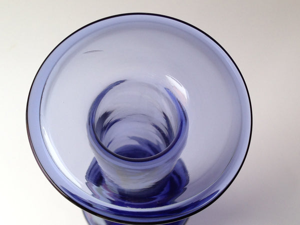 Nanny Still vase / bottle delicate blue Riihimäen Lasi (G9)