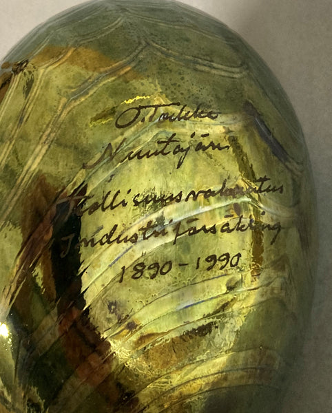 Anniversary Bird 1890-1990 for Teollisuusvakuutus - Oiva Toikka