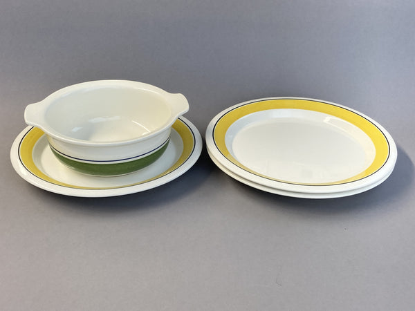 Arabia Faenza Side Plates - vintage from the 70s