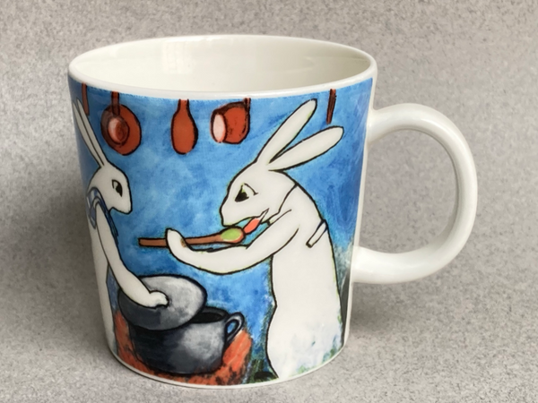 Bunny mug - Cooking Bunnies - Heljä Liukko-Sundström 2003 Arabia