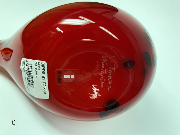 Red Dalma (in original box) - Oiva Toikka Birds 2013