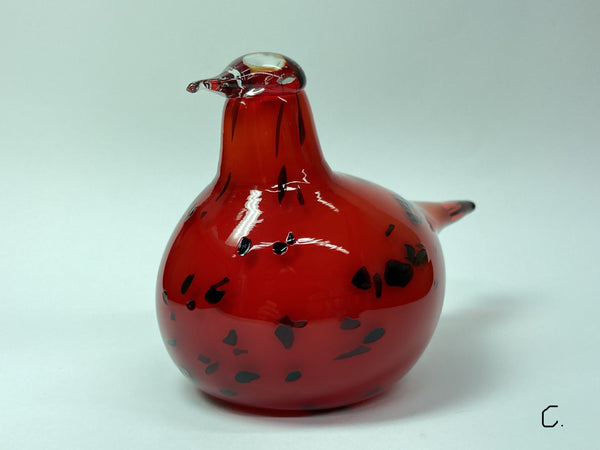 Red Dalma (in original box) - Oiva Toikka Birds 2013