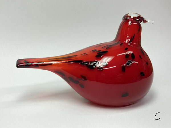 Red Dalma (in original box) - Oiva Toikka Birds 2013