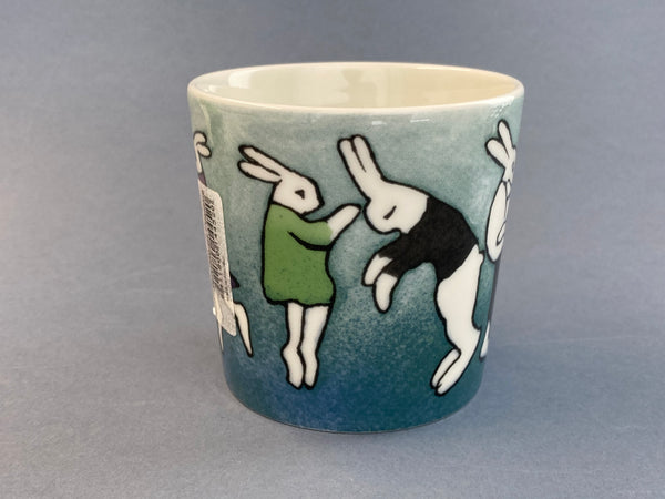 Bunny mug - Dancing Bunnies - Heljä Liukko-Sundström 2008 Arabia