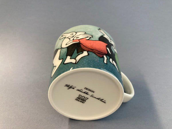 Bunny mug - Dancing Bunnies - Heljä Liukko-Sundström 2008 Arabia