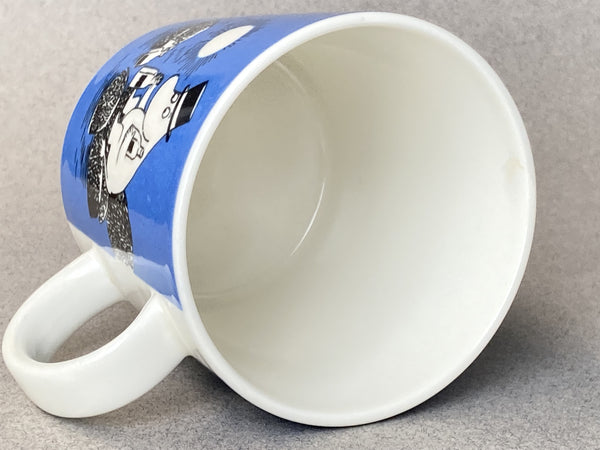 90's Moomin mug 1991 – 1999 Dark Blue Moominpappa Arabia Finland