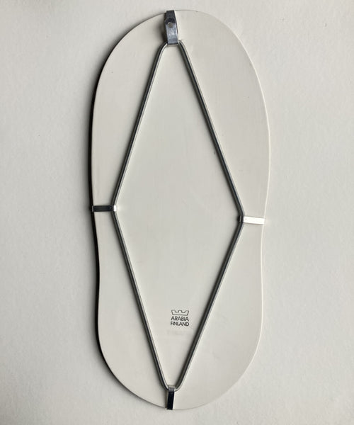 Heljä Liukko-Sundström Ceramic art plate 39,5cm - Tuulta purjeisiin - Fair Wind - Arabia 1995