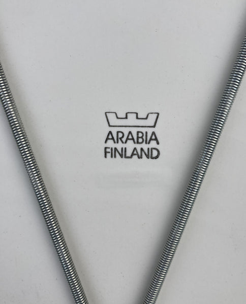 Heljä Liukko-Sundström Ceramic art plate 39,5cm - Tuulta purjeisiin - Fair Wind - Arabia 1995