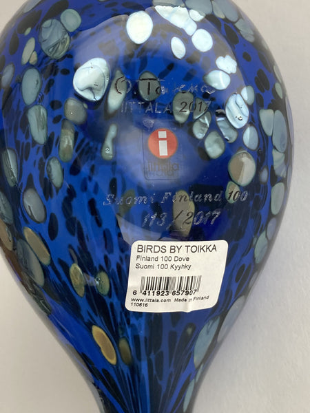 Finland 100 years Dove 2017 - Suomi 100 Kyyhky - Oiva Toikka (NEW)