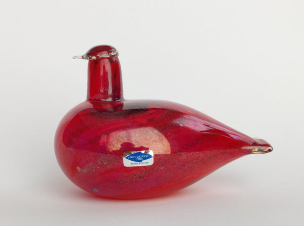 Fire Bird for Suomalainen Kirjakauppa 1982 - Oiva Toikka Nuutajärvi (IN BOX)