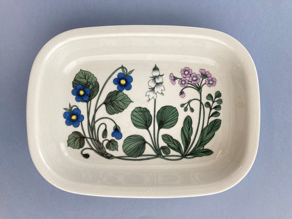 Flora series - Soup or Cereal Bowl - decoration by Esteri Tomula  Arabia 1979-1981
