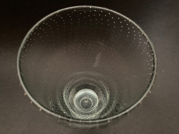 Gunnel Nyman GN12 Clear vase 20,6cm Nuutajärvi 1955