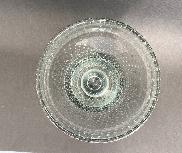 Gunnel Nyman GN12 Clear vase 20,6cm Nuutajärvi 1955