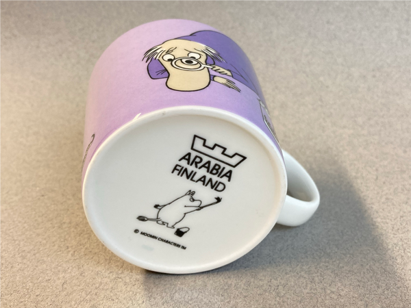 z09 Hemulen Moomin mug 2004-2013 (with sticker)