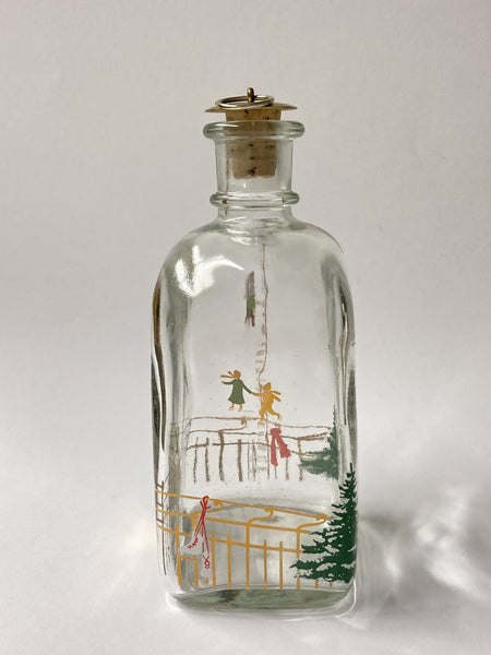 Holmegaard's Christmas Bottle - 1988 Shot decanter Denmark