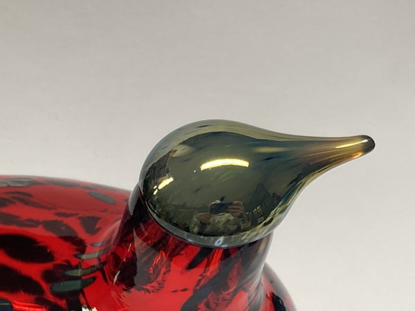 Ruby Bird II - Oiva Toikka Nuutajärvi Finland