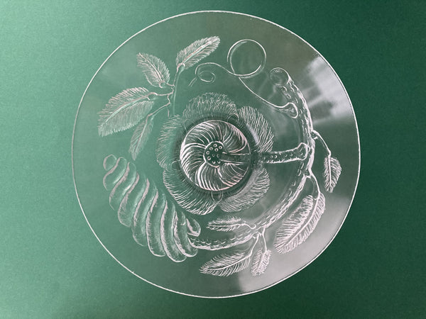 Pioni Large Serving Bowl Clear 3,1l (in original box) - Oiva Toikka Nuutajärvi