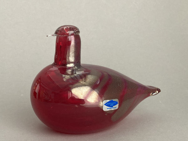 Fire Bird for Suomalainen Kirjakauppa 1982 - Oiva Toikka Nuutajärvi RARE