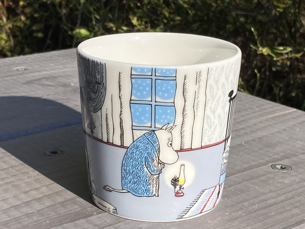 Winter-15 Hibernation Moomin mug (with sticker) Arabia Finland