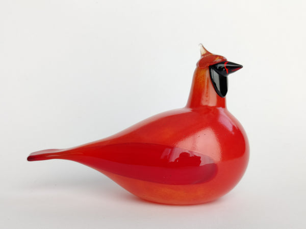 Red Cardinal - Oiva Toikka Birds Iittala Finland