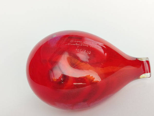 Fire Bird for Suomalainen Kirjakauppa 1982 - Oiva Toikka Nuutajärvi (IN BOX)