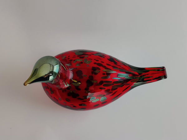 Ruby Bird II - Oiva Toikka Nuutajärvi Finland