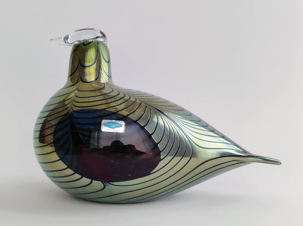 Pheasant - Fasaani - Birds by Oiva Toikka Nuutajärvi 1981-2015