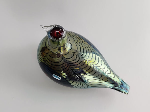 Pheasant - Fasaani - Birds by Oiva Toikka Nuutajärvi 1981-2015