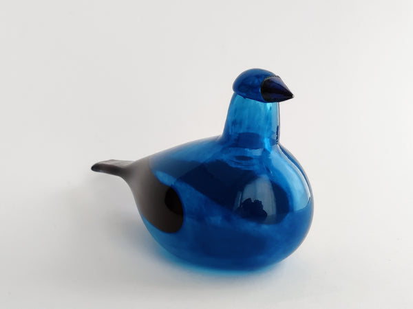 Indigo Bunting - Sirkku - Oiva Toikka design birds Iittala Finland (In box)