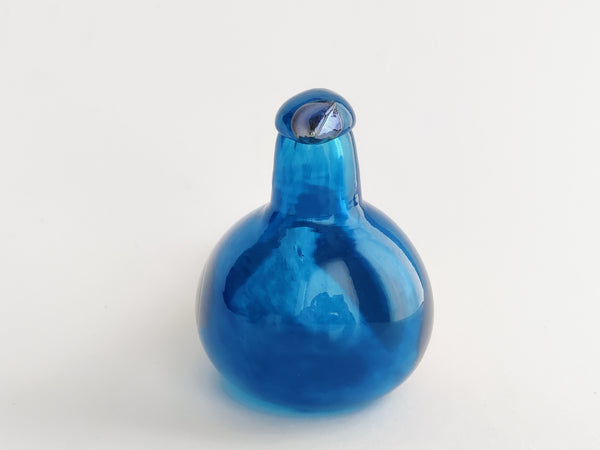 Indigo Bunting - Sirkku - Oiva Toikka design birds Iittala Finland (In box)
