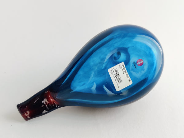 Indigo Bunting - Sirkku - Oiva Toikka design birds Iittala Finland (In box)
