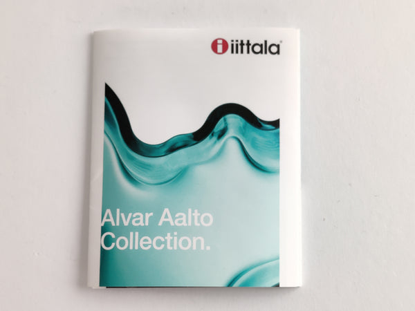 Alvar Aalto Vase Duo model White-Brown 160mm (In box)