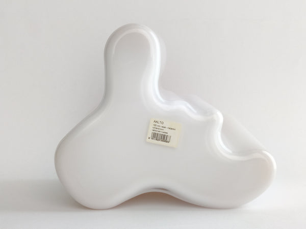 Alvar Aalto Vase Duo model White-Brown 160mm (In box)