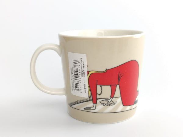 z10 Fillyjonk beige Moomin mug  2004-2013 (with sticker)