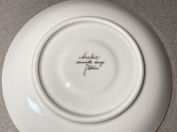 Coffee Cup Saucer -  Vintage Arabia, "Heinä" by Jolin 1959