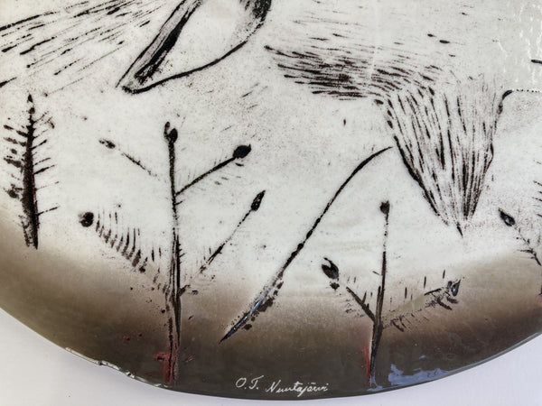 Oiva Toikka - Decoration plate moose of Fauna Fennica series