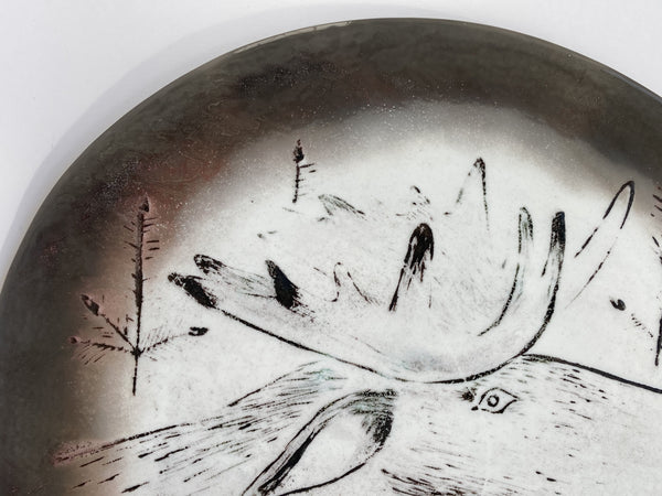 Oiva Toikka - Decoration plate moose of Fauna Fennica series