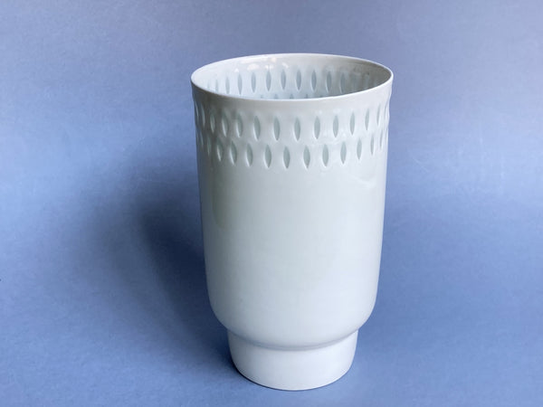 Rice porcelain vase or bowl - by Arabia - Vintage